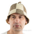 Nouveau chapeaux de sauna en feutre de 2 mm de laine 100% de laine 100%